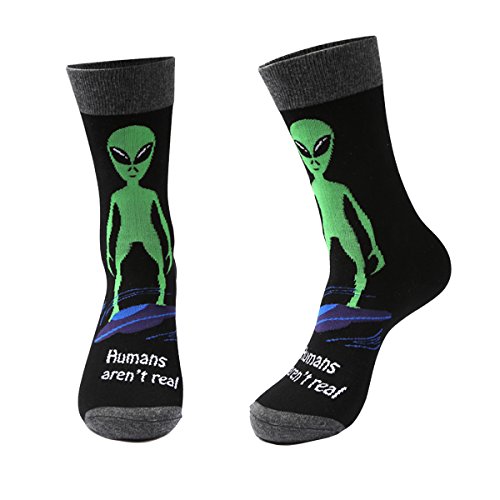 Zmart Men's Crazy Weird Novelty Fun Socks, Perfect Gag ...